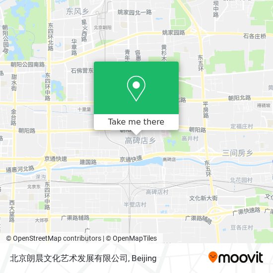北京朗晨文化艺术发展有限公司 map