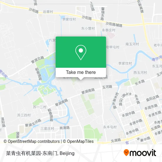 菜青虫有机菜园-东南门 map