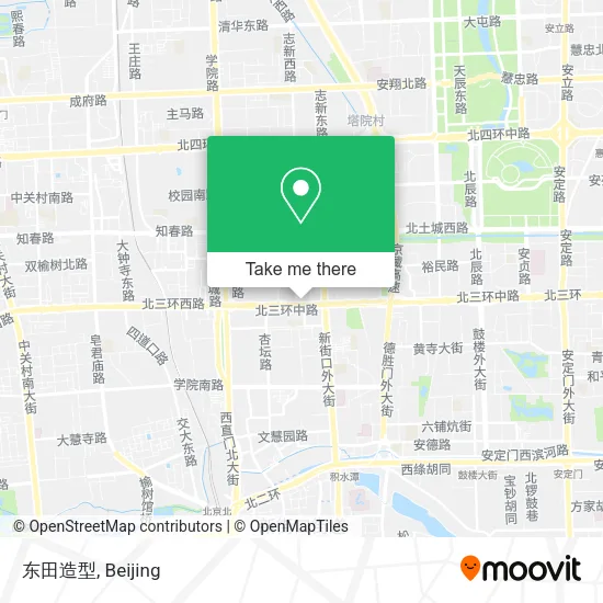 东田造型 map