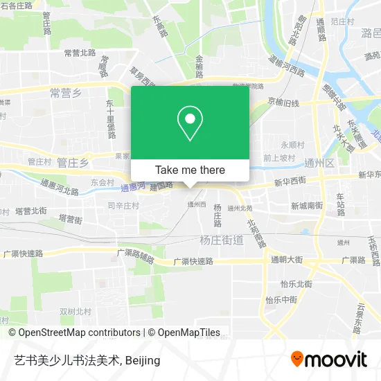 艺书美少儿书法美术 map