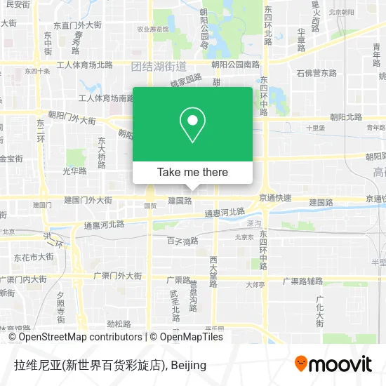 拉维尼亚(新世界百货彩旋店) map