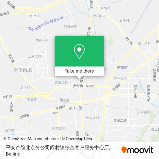 平安产险北京分公司阎村镇综合客户服务中心店 map