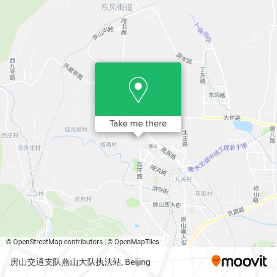 房山交通支队燕山大队执法站 map