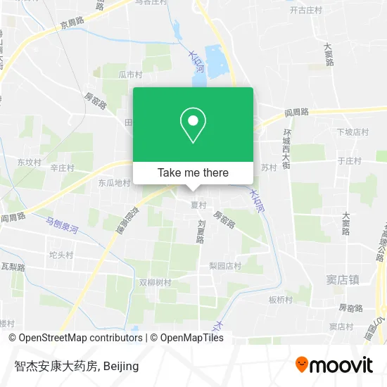 智杰安康大药房 map