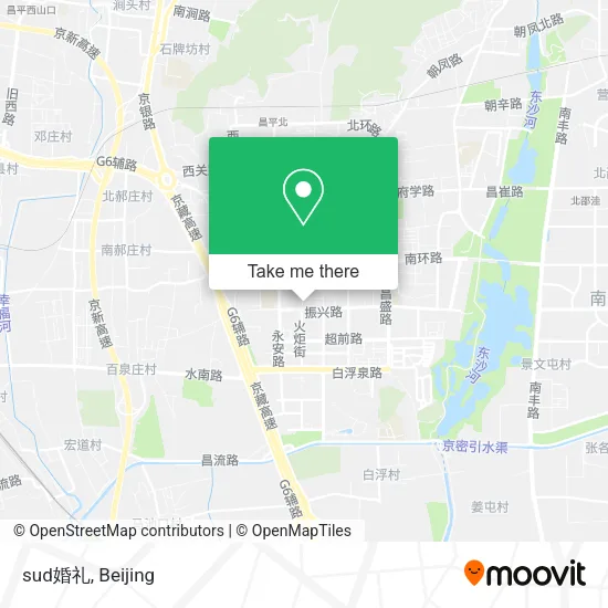 sud婚礼 map