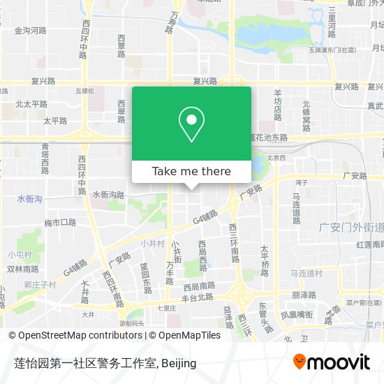 莲怡园第一社区警务工作室 map