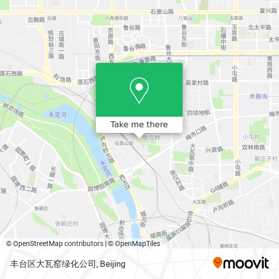 丰台区大瓦窑绿化公司 map