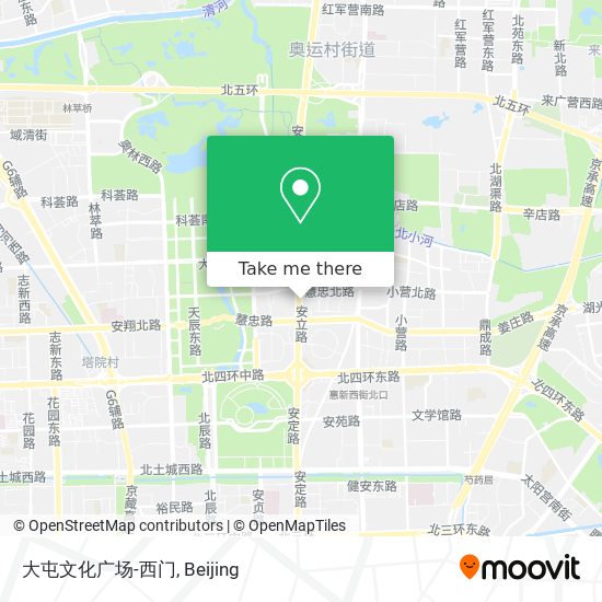 大屯文化广场-西门 map