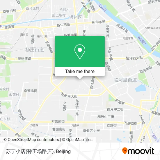 苏宁小店(孙王场路店) map