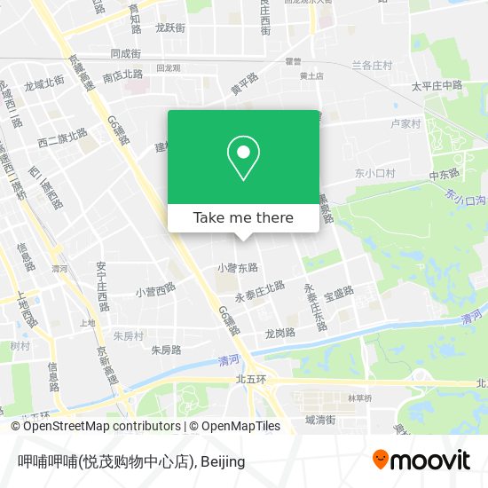 呷哺呷哺(悦茂购物中心店) map
