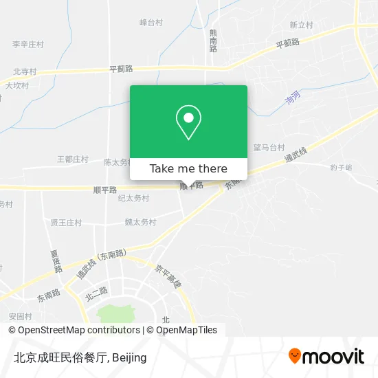 北京成旺民俗餐厅 map