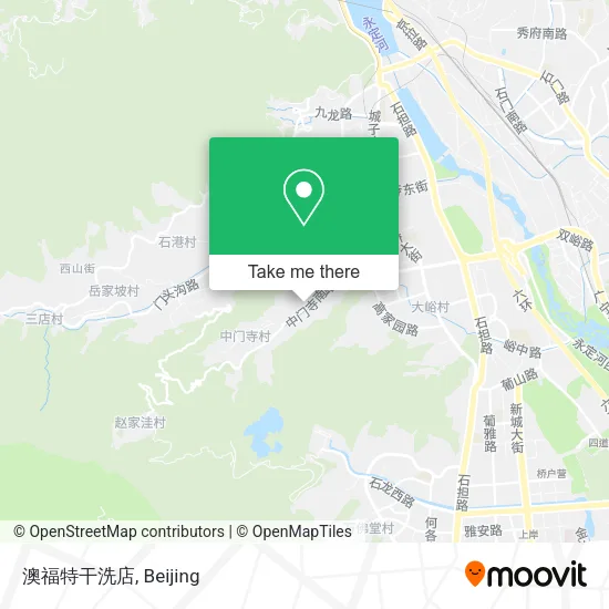 澳福特干洗店 map