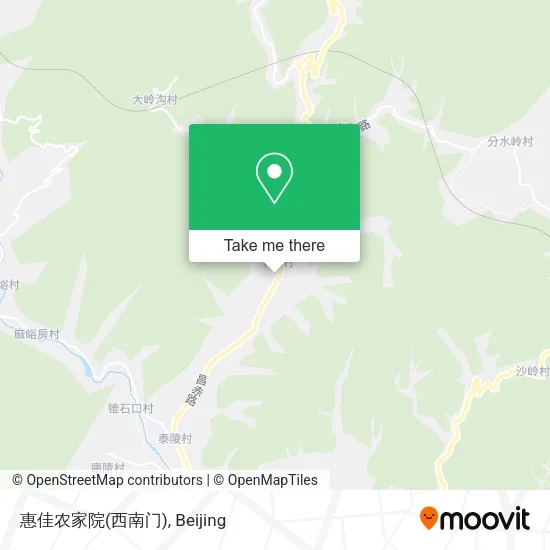惠佳农家院(西南门) map