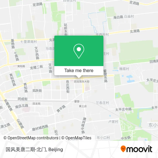 国风美唐二期-北门 map