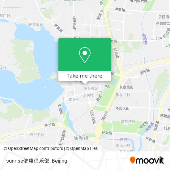 sunrise健康俱乐部 map