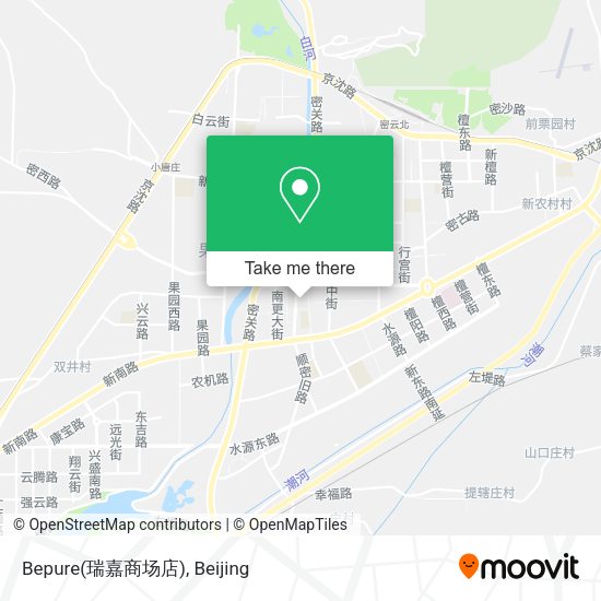 Bepure(瑞嘉商场店) map