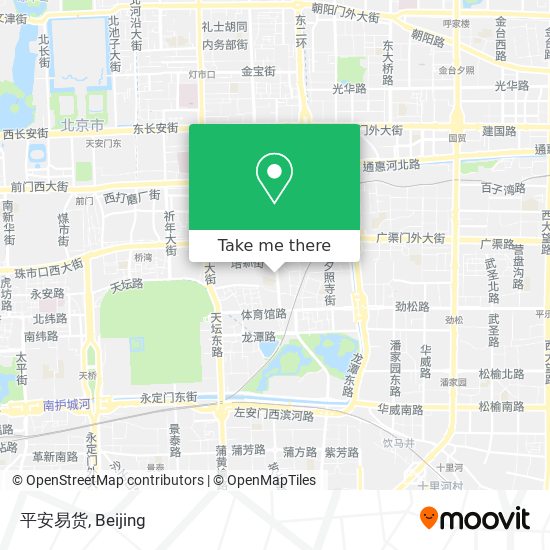 平安易货 map