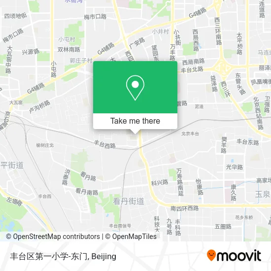 丰台区第一小学-东门 map