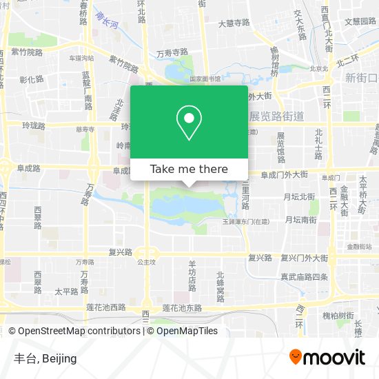 丰台 map