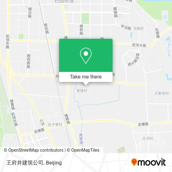 王府井建筑公司 map
