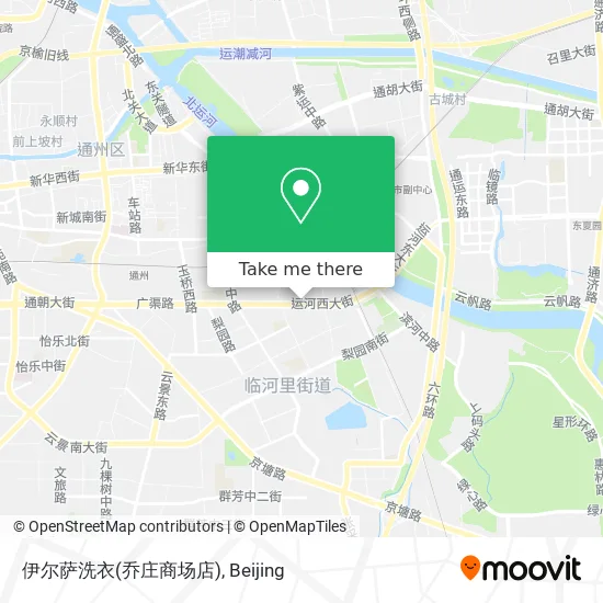 伊尔萨洗衣(乔庄商场店) map