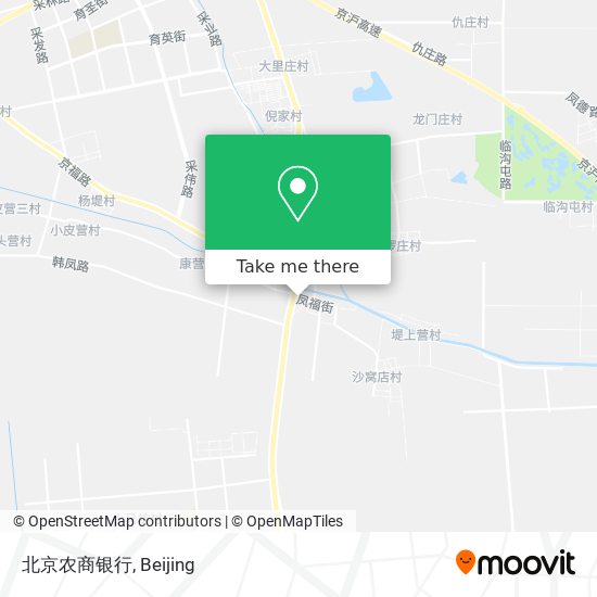 北京农商银行 map