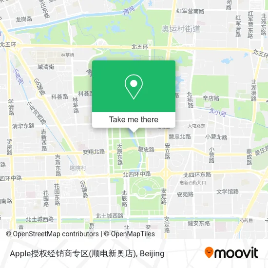 Apple授权经销商专区(顺电新奥店) map