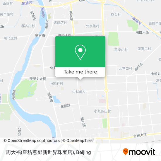周大福(廊坊燕郊新世界珠宝店) map
