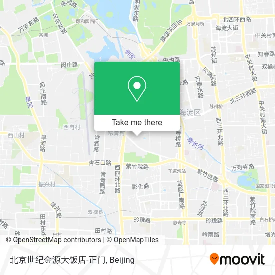 北京世纪金源大饭店-正门 map