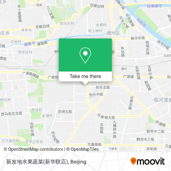 新发地水果蔬菜(新华联店) map