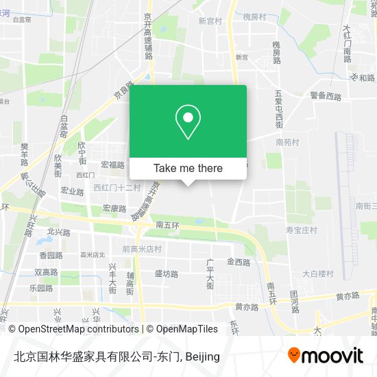 北京国林华盛家具有限公司-东门 map