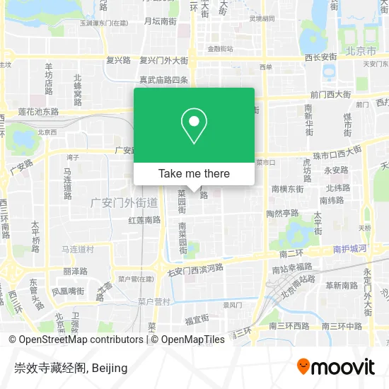 崇效寺藏经阁 map