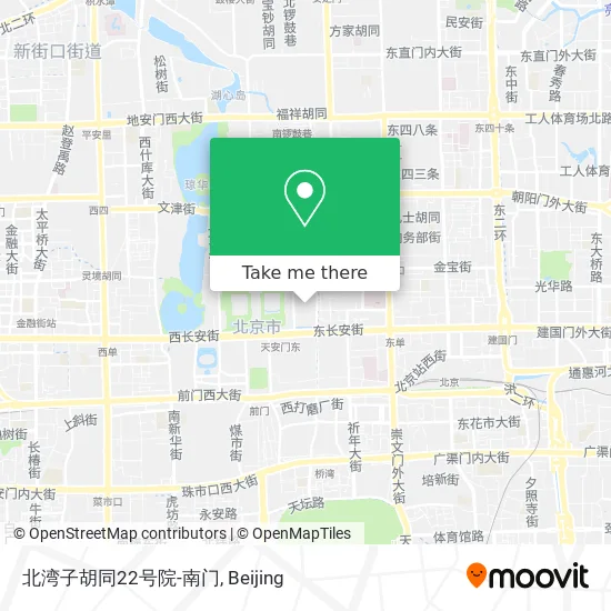 北湾子胡同22号院-南门 map
