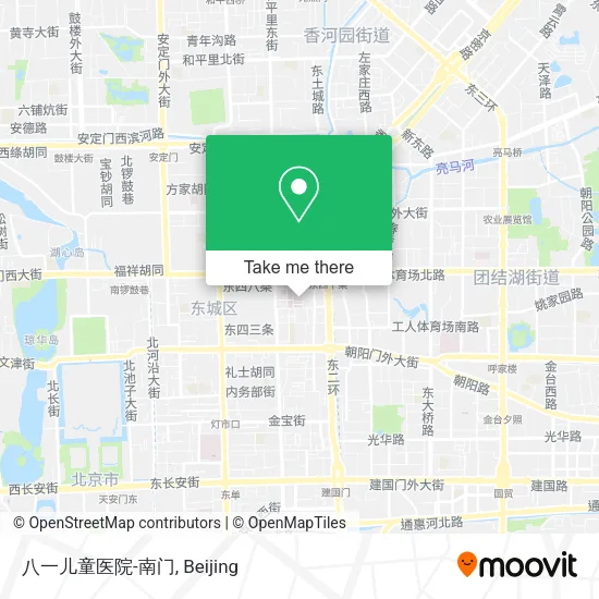 八一儿童医院-南门 map