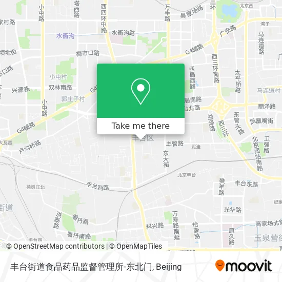 丰台街道食品药品监督管理所-东北门 map