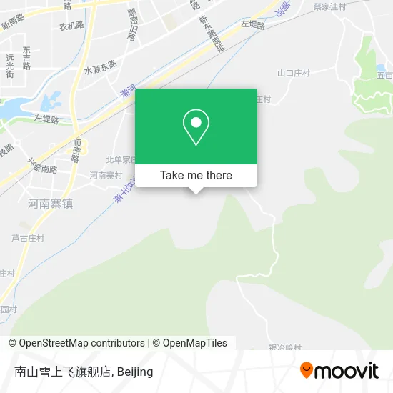 南山雪上飞旗舰店 map
