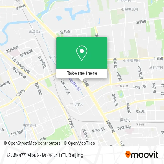 龙城丽宫国际酒店-东北1门 map