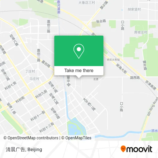 清晨广告 map