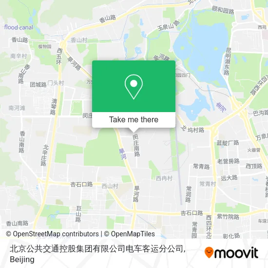 北京公共交通控股集团有限公司电车客运分公司 map