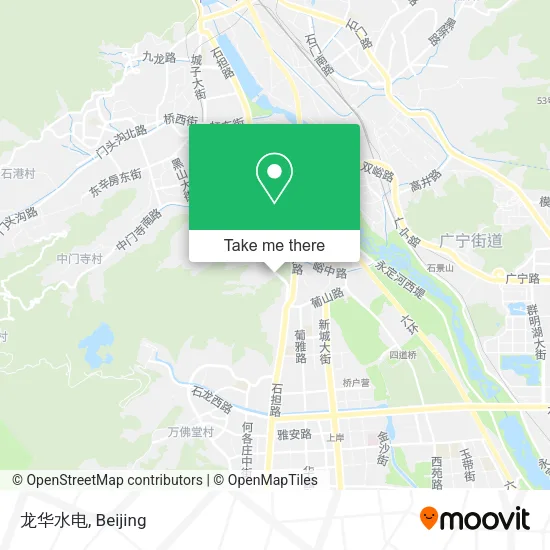 龙华水电 map