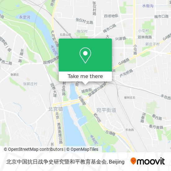 北京中国抗日战争史研究暨和平教育基金会 map