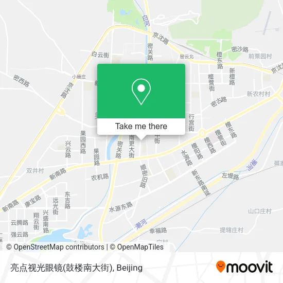 亮点视光眼镜(鼓楼南大街) map