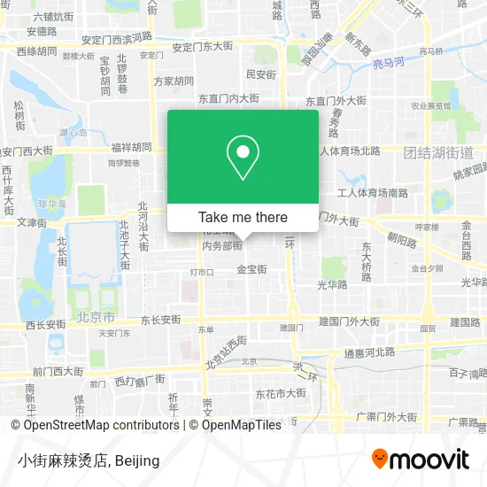 小街麻辣烫店 map