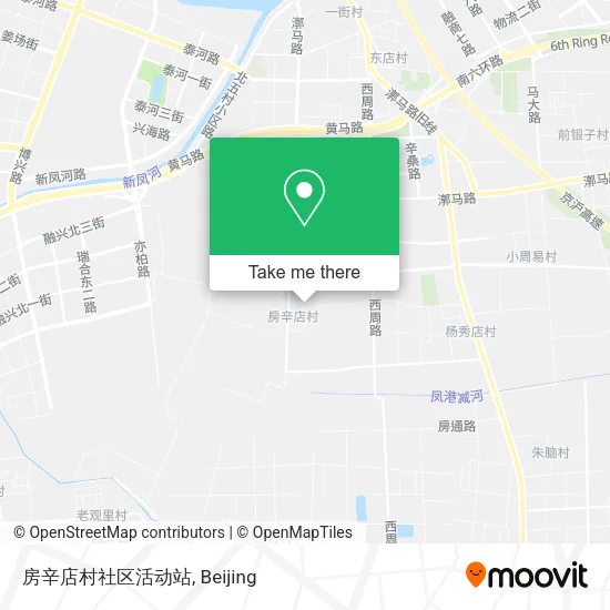 房辛店村社区活动站 map