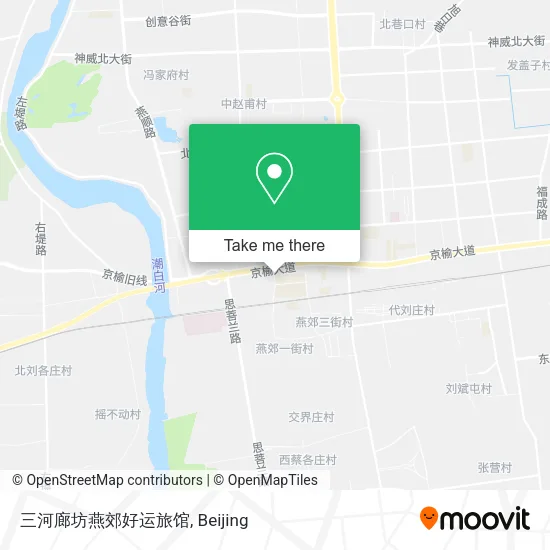 三河廊坊燕郊好运旅馆 map