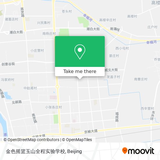 金色摇篮玉山全程实验学校 map