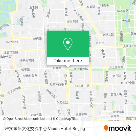 唯实国际文化交流中心 Vision Hotel map