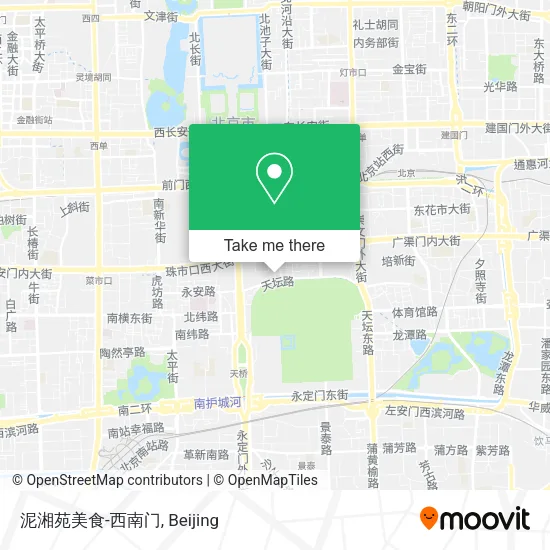 泥湘苑美食-西南门 map