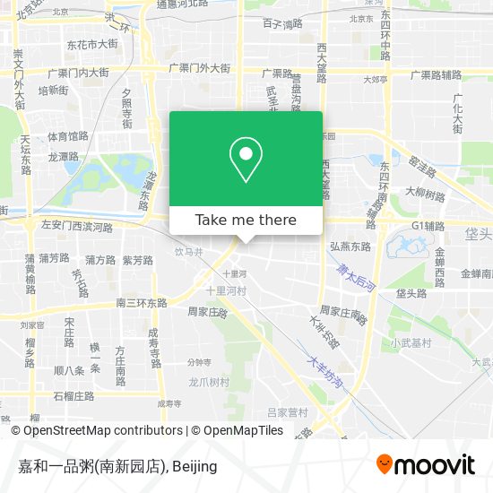 嘉和一品粥(南新园店) map