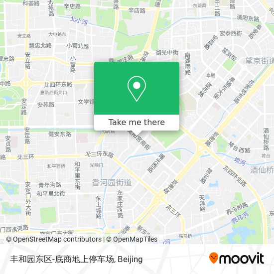 丰和园东区-底商地上停车场 map